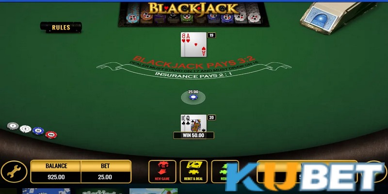 Cách tính điểm trong Blackjack được quy định rõ ràng và dễ hiểu