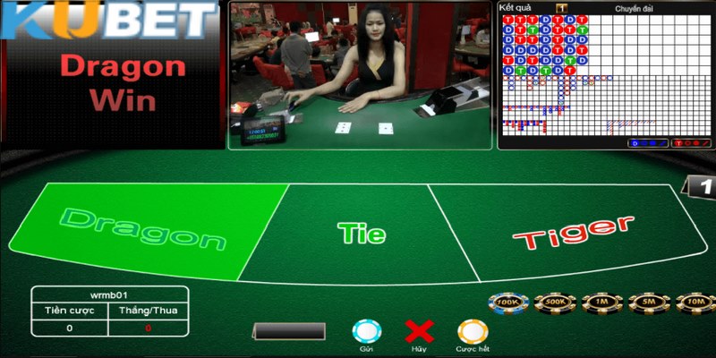 Chơi rồng hổ Kubet theo kiểu đánh lâu dài 1 tụ rất hiệu quả