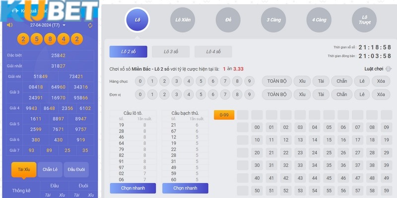 Có nhiều loại hình chốt số thú vị hoàn trả hấp dẫn