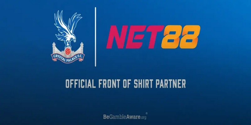 NET88 tài trợ áo đấu độc quyền cho CLB Crystal Palace 3 Net88 trở thành đối tác áo đấu của Crystal Palace